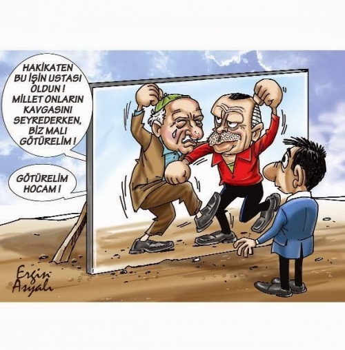 Kavga büyüdükçe mizah büyüyor! 6