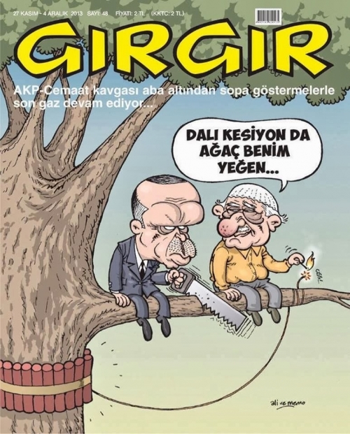 Kavga büyüdükçe mizah büyüyor! 9
