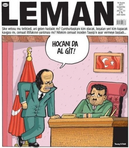 Kavga büyüdükçe mizah büyüyor! 7