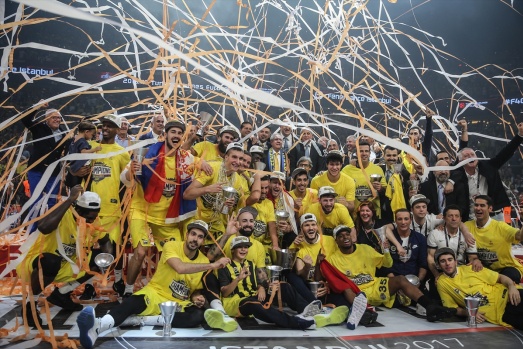Fenerbahçe Avrupa şapiyonu 13