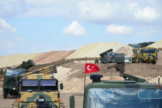 Türk askeri İdlib'te sevinçle karşılandı 2