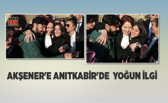 Akşener'e Anıtkabir'de  yoğun ilgi 1