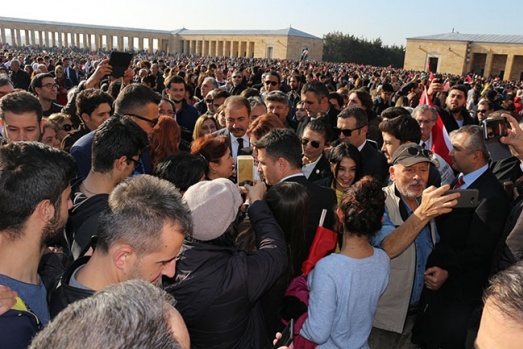 Akşener'e Anıtkabir'de  yoğun ilgi 11
