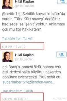 Hilal Kaplan bu tweetleri de silecek mi? 7
