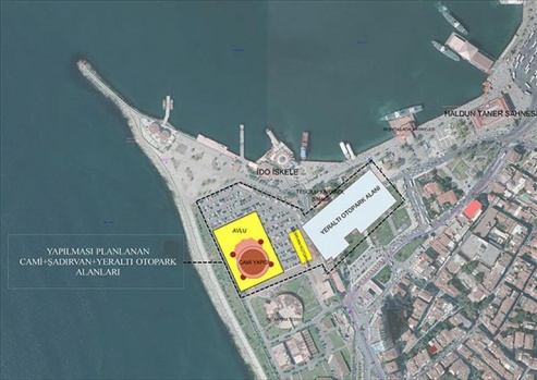 Kadıköy Rıhtımı'na cami 6