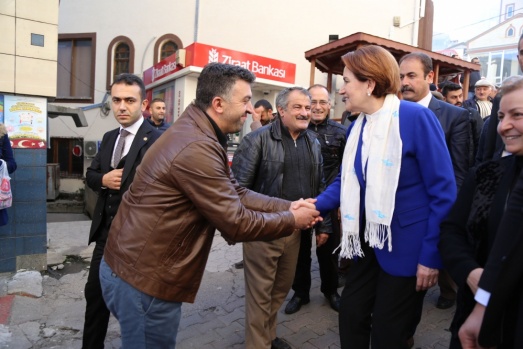 İYİ Parti Genel Başkanı Akşener, Artvin'de 8