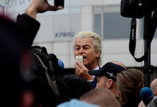 Irkçı lider Wilders'den İslam karşıtı gösteri 2