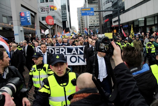 Irkçı lider Wilders'den İslam karşıtı gösteri 6