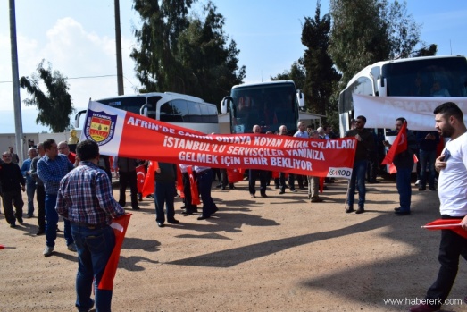 İstanbullu servisçiler belki Afrin’e gitmedi ama... 131