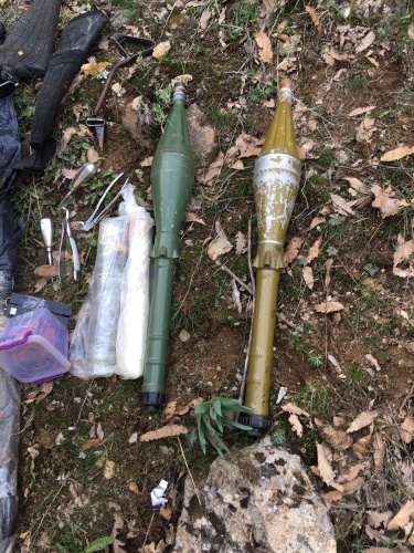 Tunceli'de biri TOW füzesi ile tuzaklanmış 9 sığınak imha edildi 11