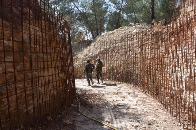 Afrin'de 1000 terörist kapasiteli dev yer altı karargahı 3