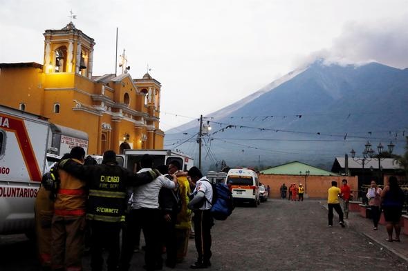 Guatemala'da büyük felaket! Yanardağ patladı: 25 ölü 8
