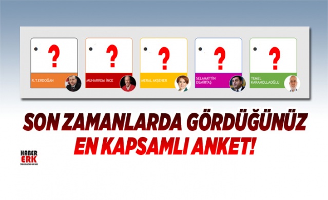 Türkiye Geneli 24 Haziran Seçim Anketi 1