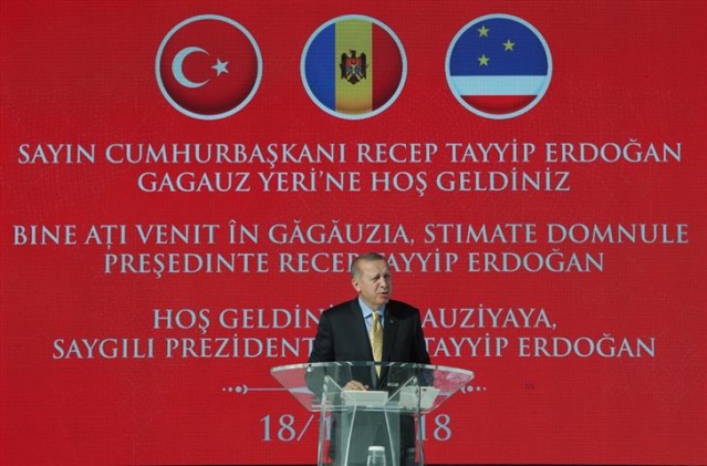 Erdoğan Gagauz Türklerine hitap etti 2