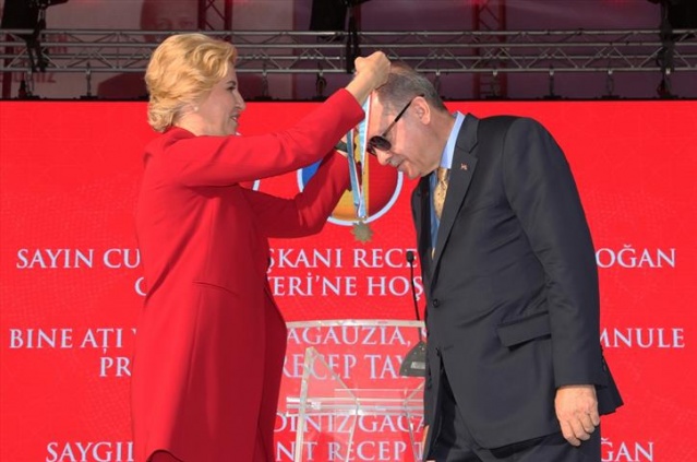 Erdoğan Gagauz Türklerine hitap etti 11