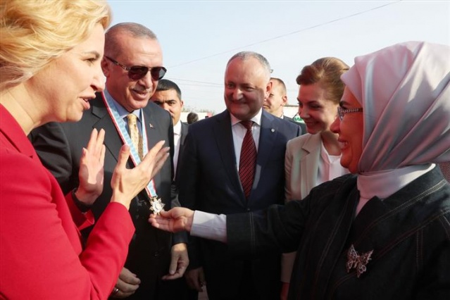 Erdoğan Gagauz Türklerine hitap etti 10