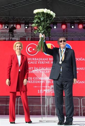 Erdoğan Gagauz Türklerine hitap etti 18