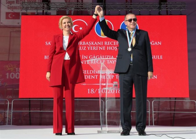 Erdoğan Gagauz Türklerine hitap etti 13