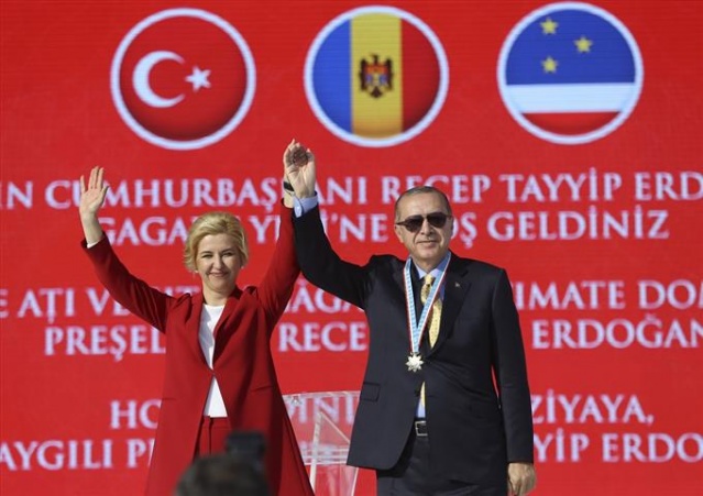 Erdoğan Gagauz Türklerine hitap etti 25