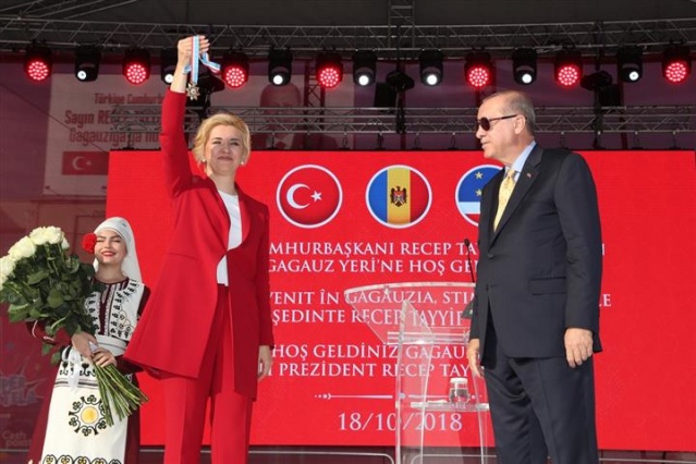 Erdoğan Gagauz Türklerine hitap etti 32