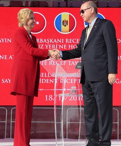 Erdoğan Gagauz Türklerine hitap etti 34