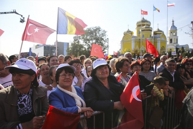 Erdoğan Gagauz Türklerine hitap etti 35