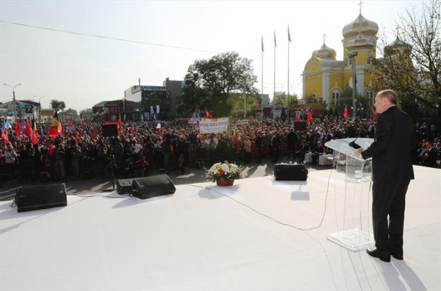 Erdoğan Gagauz Türklerine hitap etti 8