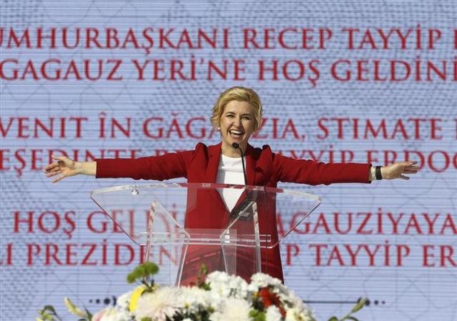 Erdoğan Gagauz Türklerine hitap etti 43