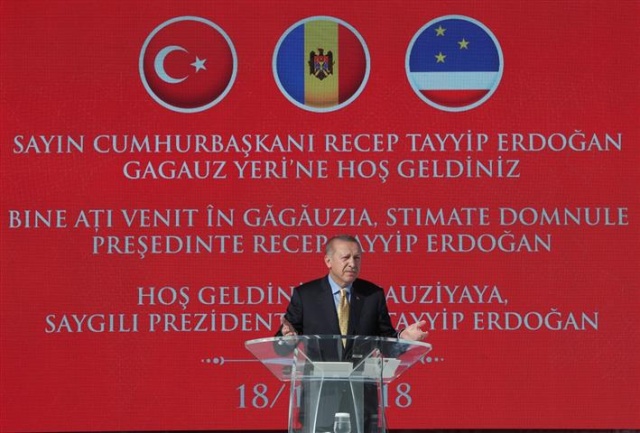 Erdoğan Gagauz Türklerine hitap etti 3