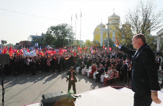 Erdoğan Gagauz Türklerine hitap etti 7