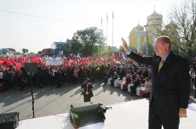 Erdoğan Gagauz Türklerine hitap etti 9