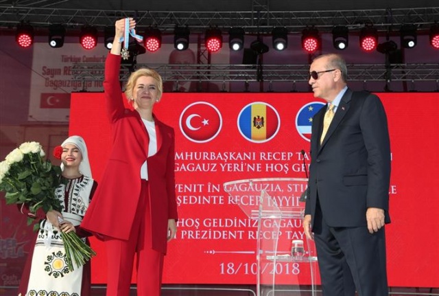 Erdoğan Gagauz Türklerine hitap etti 12