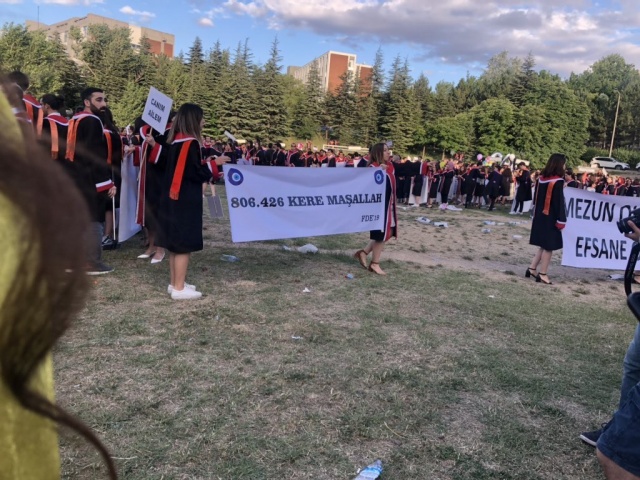 ODTÜ mezuniyet töreni pankartları 2019 15