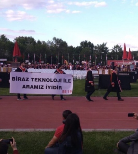 ODTÜ mezuniyet töreni pankartları 2019 13