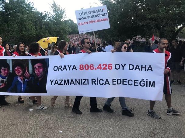 ODTÜ mezuniyet töreni pankartları 2019 20