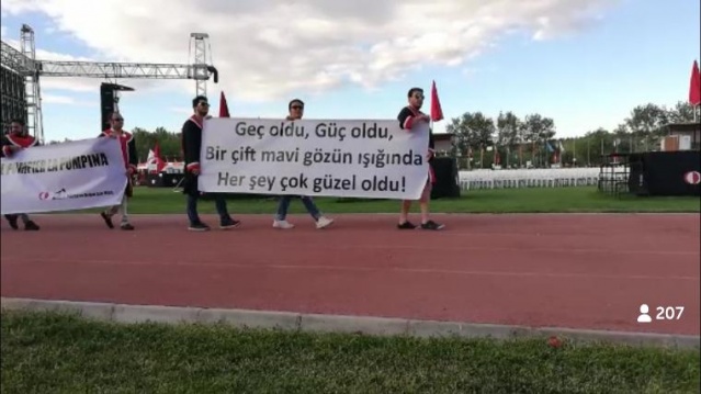 ODTÜ mezuniyet töreni pankartları 2019 26