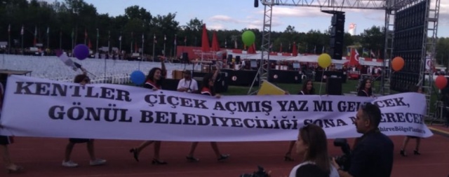 ODTÜ mezuniyet töreni pankartları 2019 22