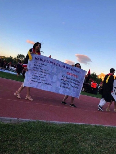ODTÜ mezuniyet töreni pankartları 2019 27