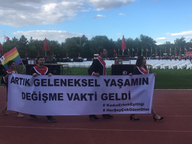 ODTÜ mezuniyet töreni pankartları 2019 5