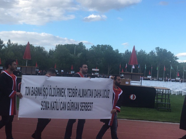 ODTÜ mezuniyet töreni pankartları 2019 11