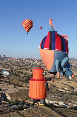 Festival balonları son kez uçtu 18