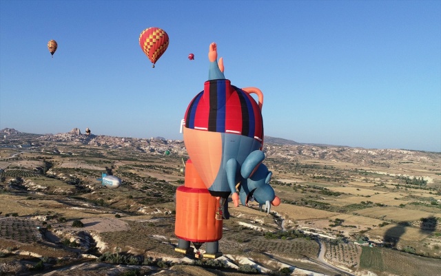 Festival balonları son kez uçtu 17