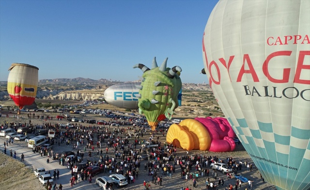 Festival balonları son kez uçtu 26