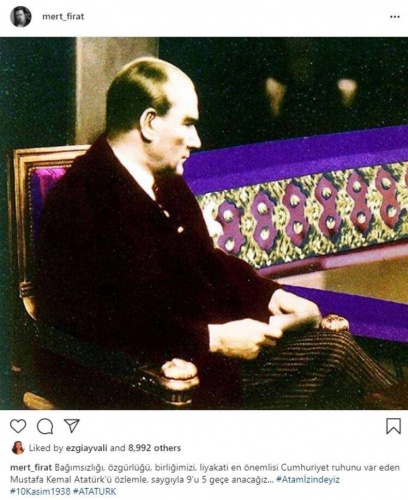 Ünlülerden merak edilen 10 Kasım mesajları 4
