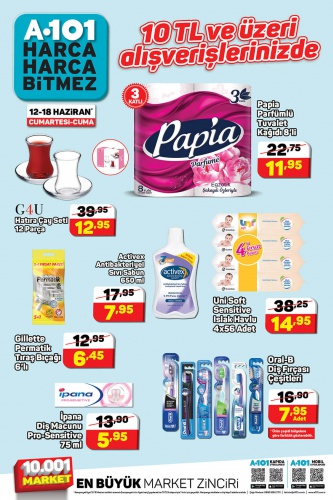 A101 14 Haziran 2021 aktüel ürünler kataloğu! 14 Haziran A101 kataloğu Pazartesi hangi indirimler var? 10