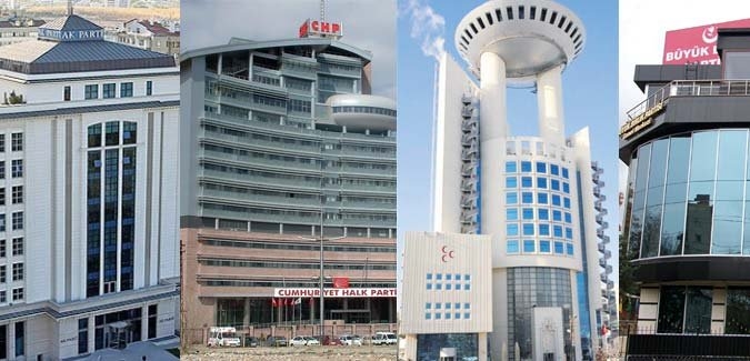 Partilerin adaylık ücretleri ve son başvuru tarihleri
