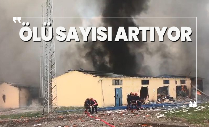 Sakarya'daki havai fişek fabrikasındaki patlamada ölü sayısı artıyor