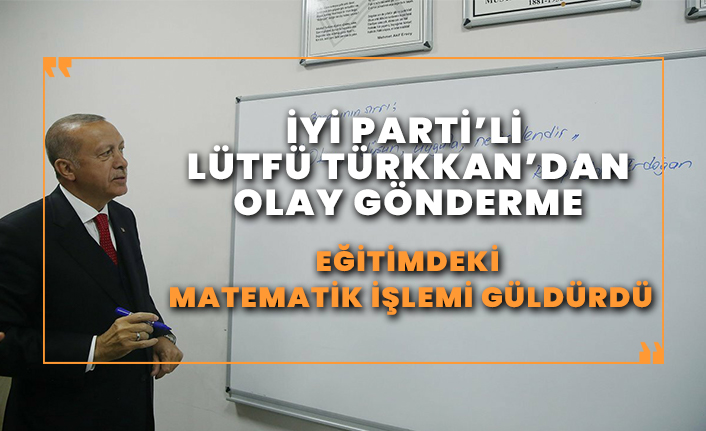Eğitimdeki matematik işlemi güldürdü