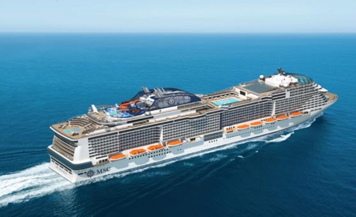 Cruise gemisinde seyehat günlüğü