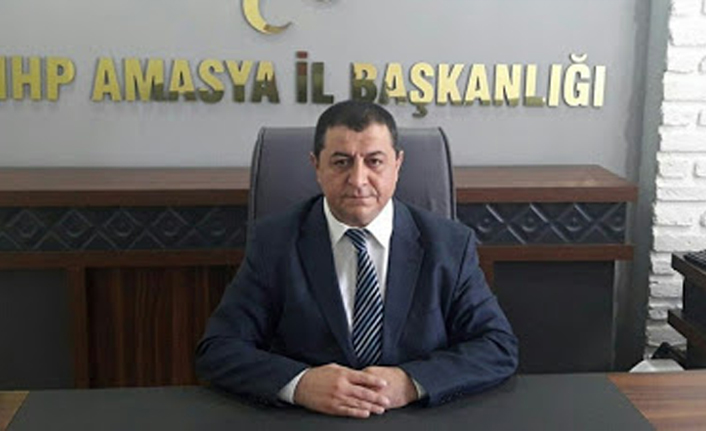 MHP Amasya İl Başkanı  görevinden istifa etti